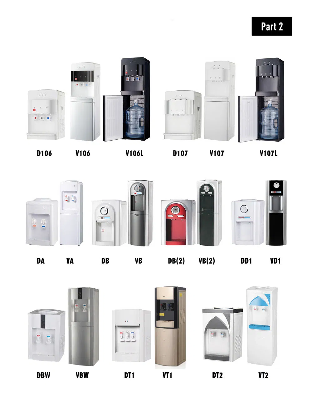 Advanced Vertical Water Cooler Dispenser with RO/UF Filtration
