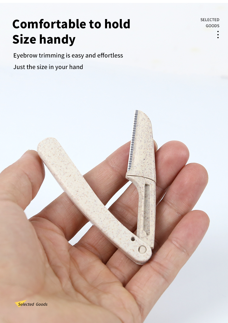 Premium Lady's Razor Kit with Eyebrow Trimmer & Beauty Tools