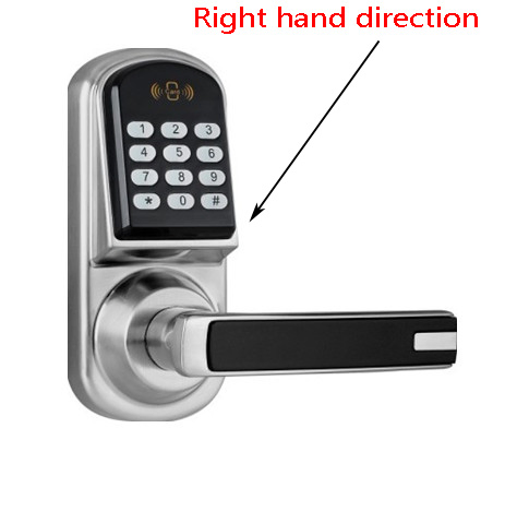 L815-Mf ANSI 5 Latch Standalone Hotel Door Lock Digital Key Lock