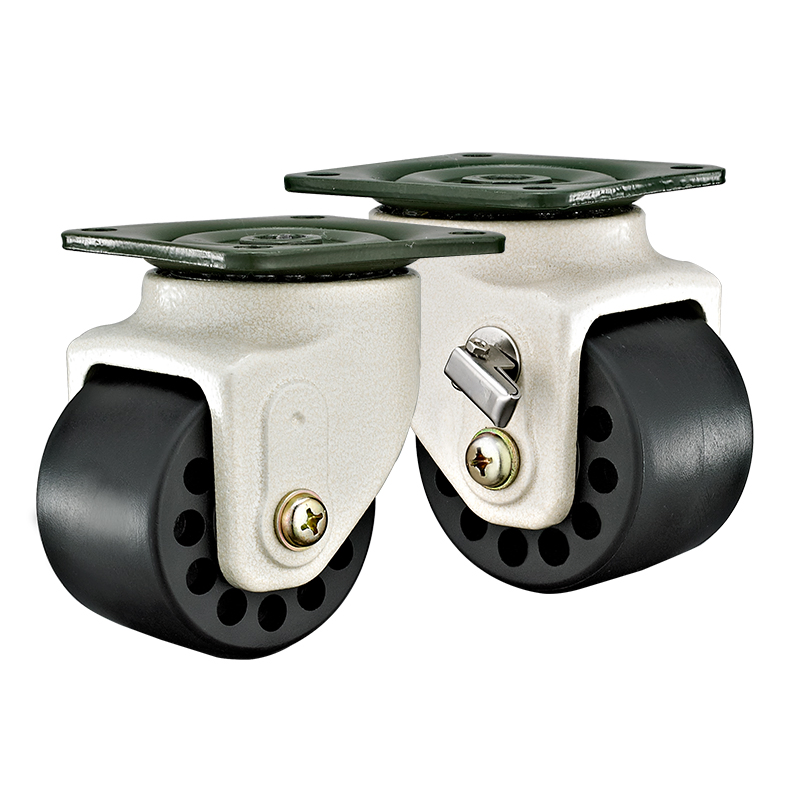 40f60f80f100f120f150f Leveling Caster Wheels Showcase Nylon Caster Adjustable Caster Wheels