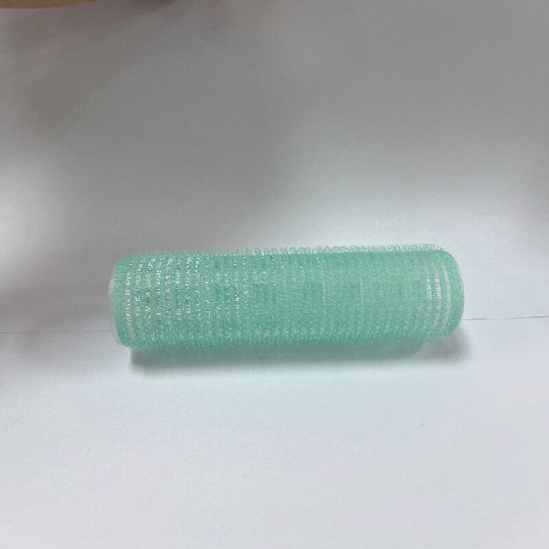 Прозрачные бигуди с цветным сердечником на клейкой основе