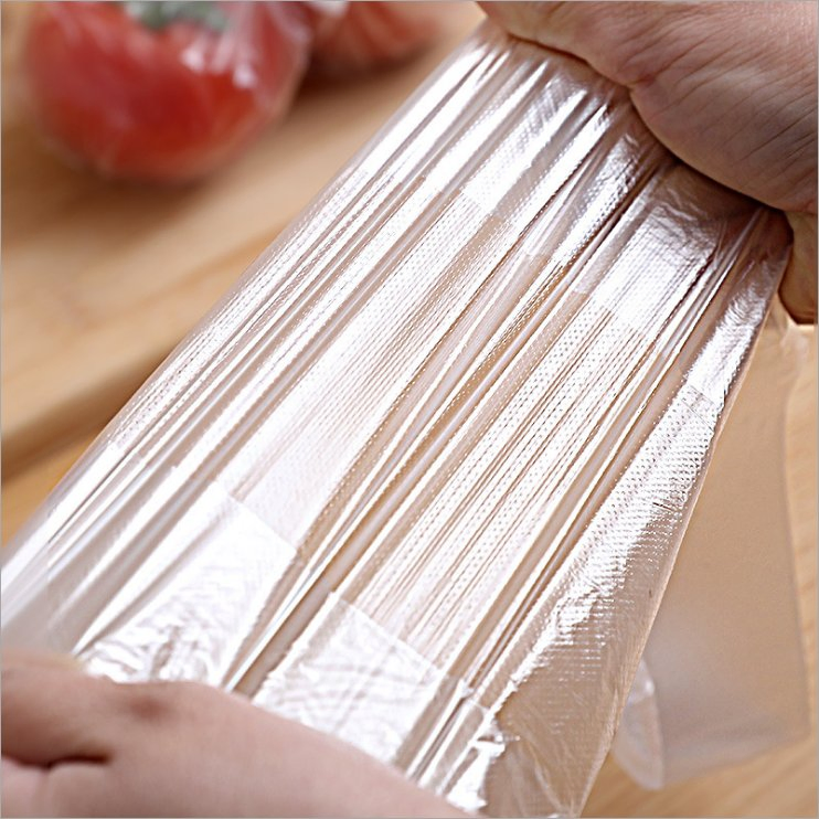Cheap Custom Fresh-Keeping Storage Bag Food Vegetable Supermarket Plastic Roll Bag