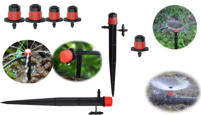 Flow Adjustable Micro Irrigation Dripper for Agricultural Farm Drip Irrigation