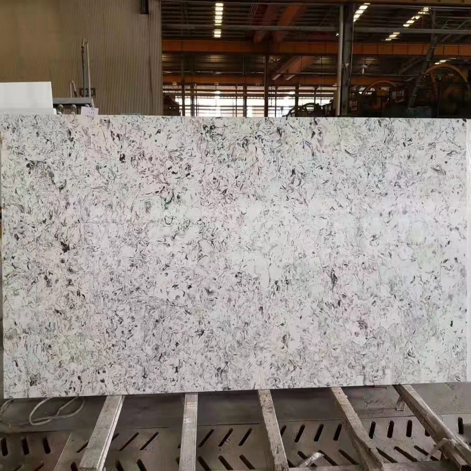 Wholesale China Factory Kitchen Bathroom Countertops Artificial Quartz Stone Slab