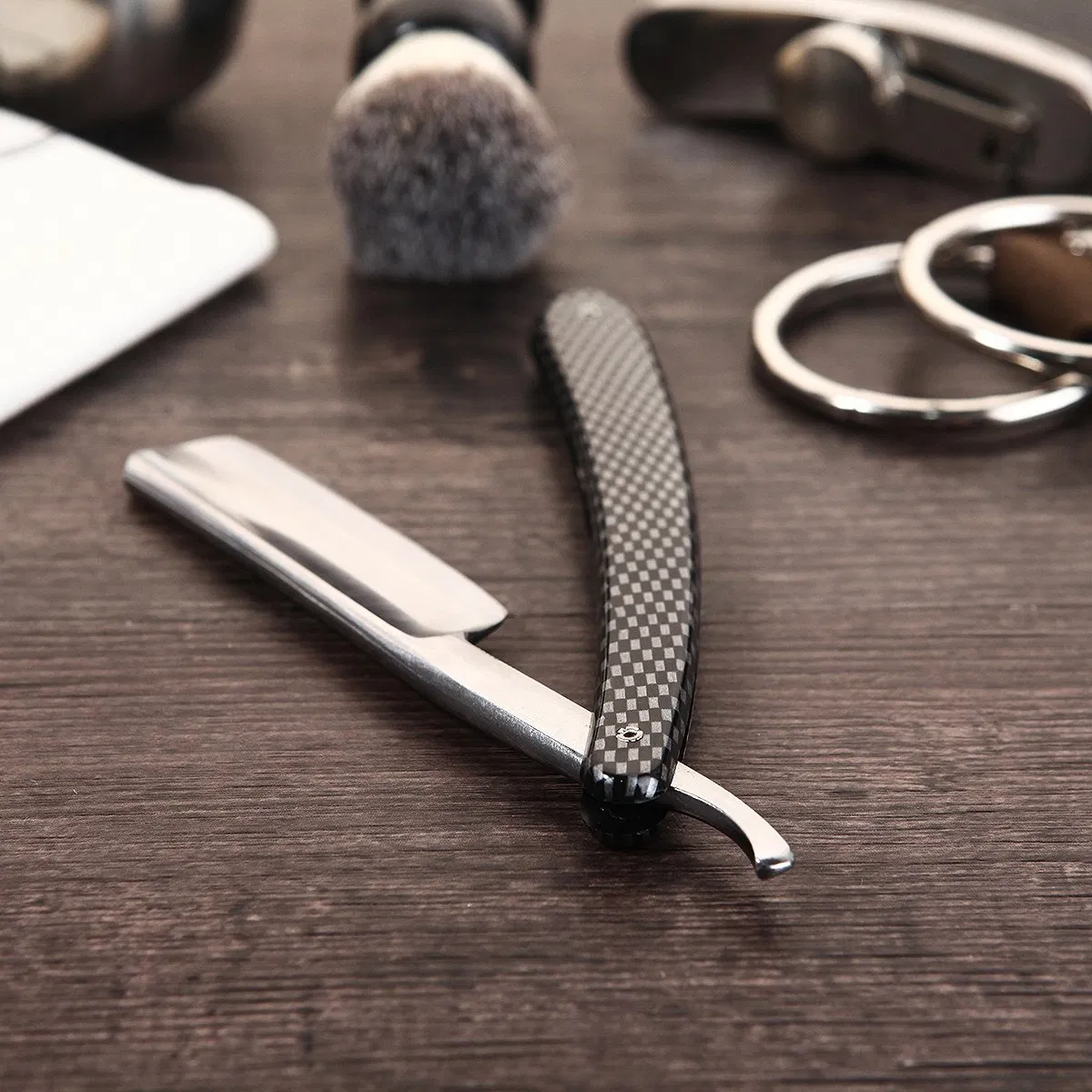 Professional Shaver Knife Straight Barber Blade Razor for Face