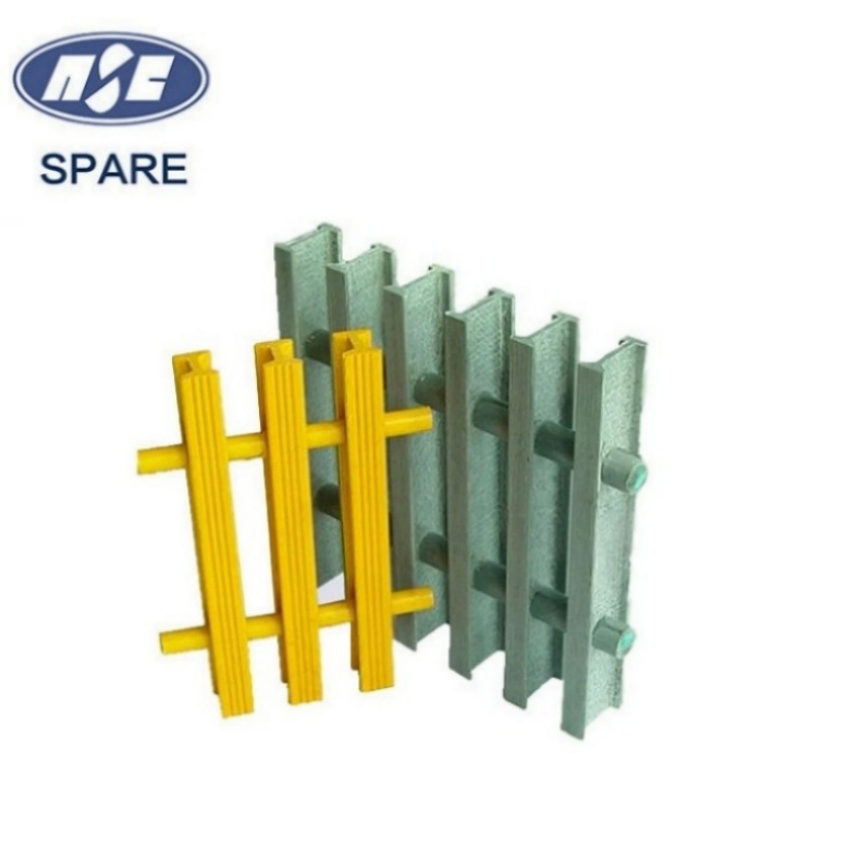 Ribbed Concave Surface FRP Pultruded Fire Retardant Static Dissipative Safety Grating