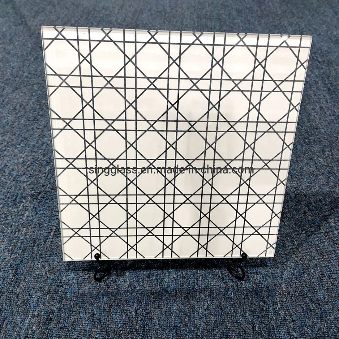 3-19mm Building Interior Decorative Colored Frosted/Silk Screen 3D Digital Painted Ceramic Fritted Frit Printing Tempered Laminated Rolled Borosilicate Glass