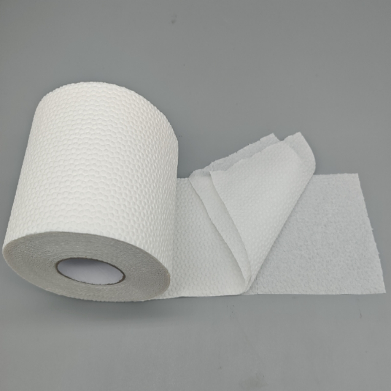 Wholesale Custom Degradable 3 Ply Virgin Embossing Absorbent Bathroom Tissue Mega Reel Unscented Toilet Paper