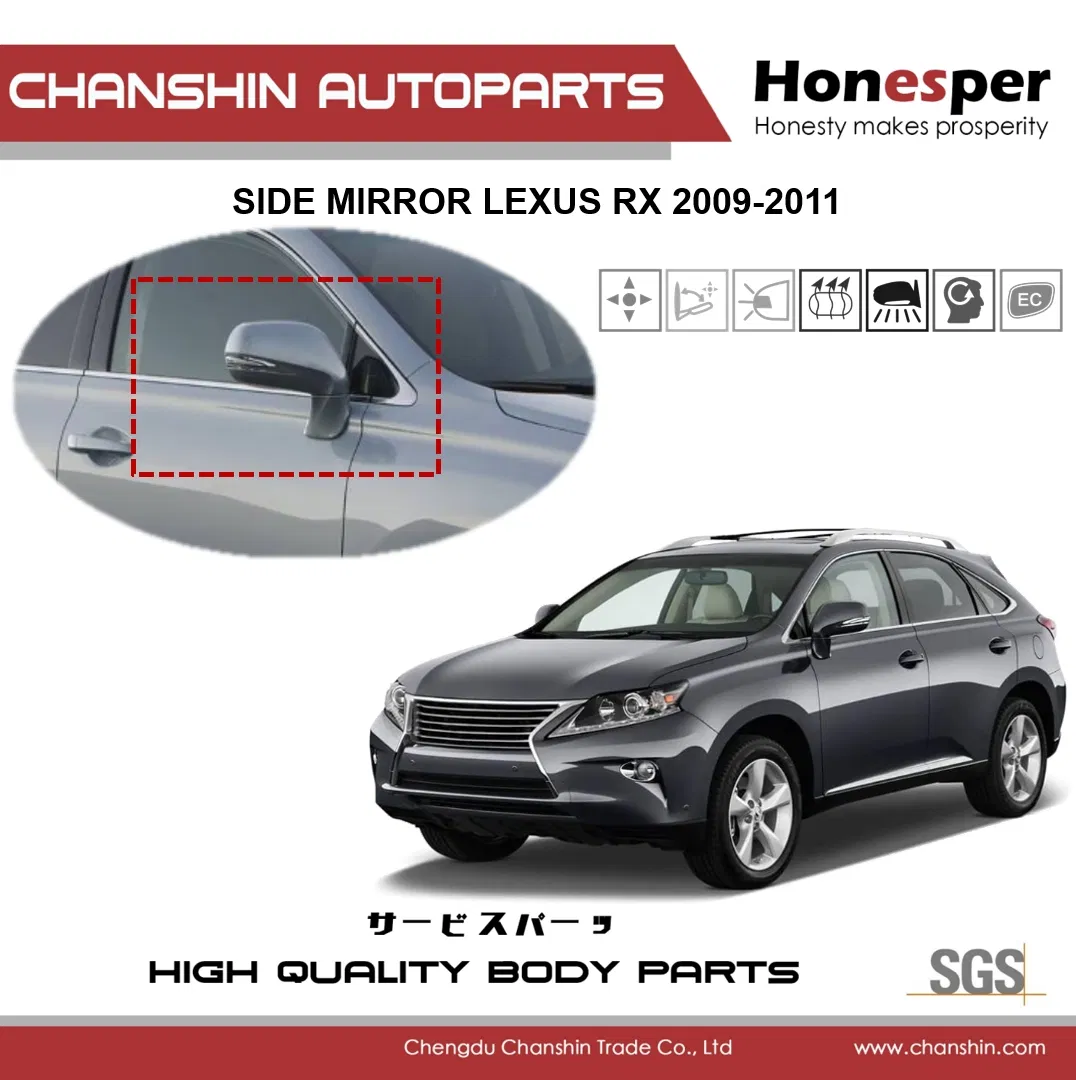 Боковое зеркало для Toyota Lexus RX (2009-2011)