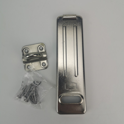 Household Security Hasp and Staple Padlock Holder for Doors
