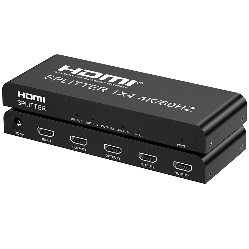 Разветвитель HDMI 2.0 4K с аудио 3.5 мм