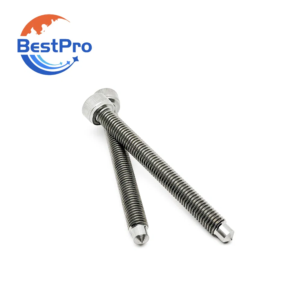 China Factory Wholesale Hardware Materials 316 Stainless Steel Hexagon Bolt Black Cap Socket Zinc Plated Chipboard Hex Head Screw for Drywall Screw