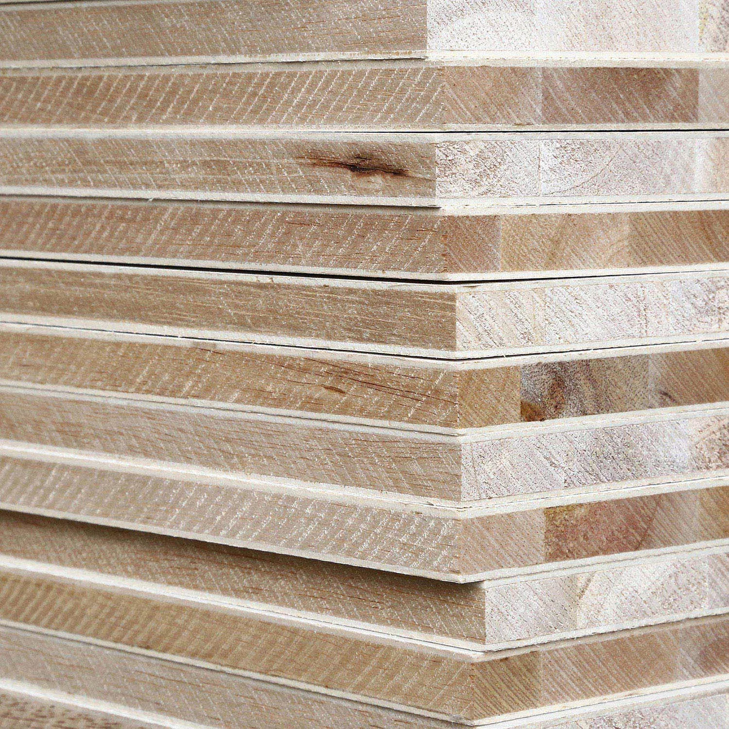 1220*2440mm Melamine Paper Faced Wood Block Board Blockboard for Furniture or Decoration