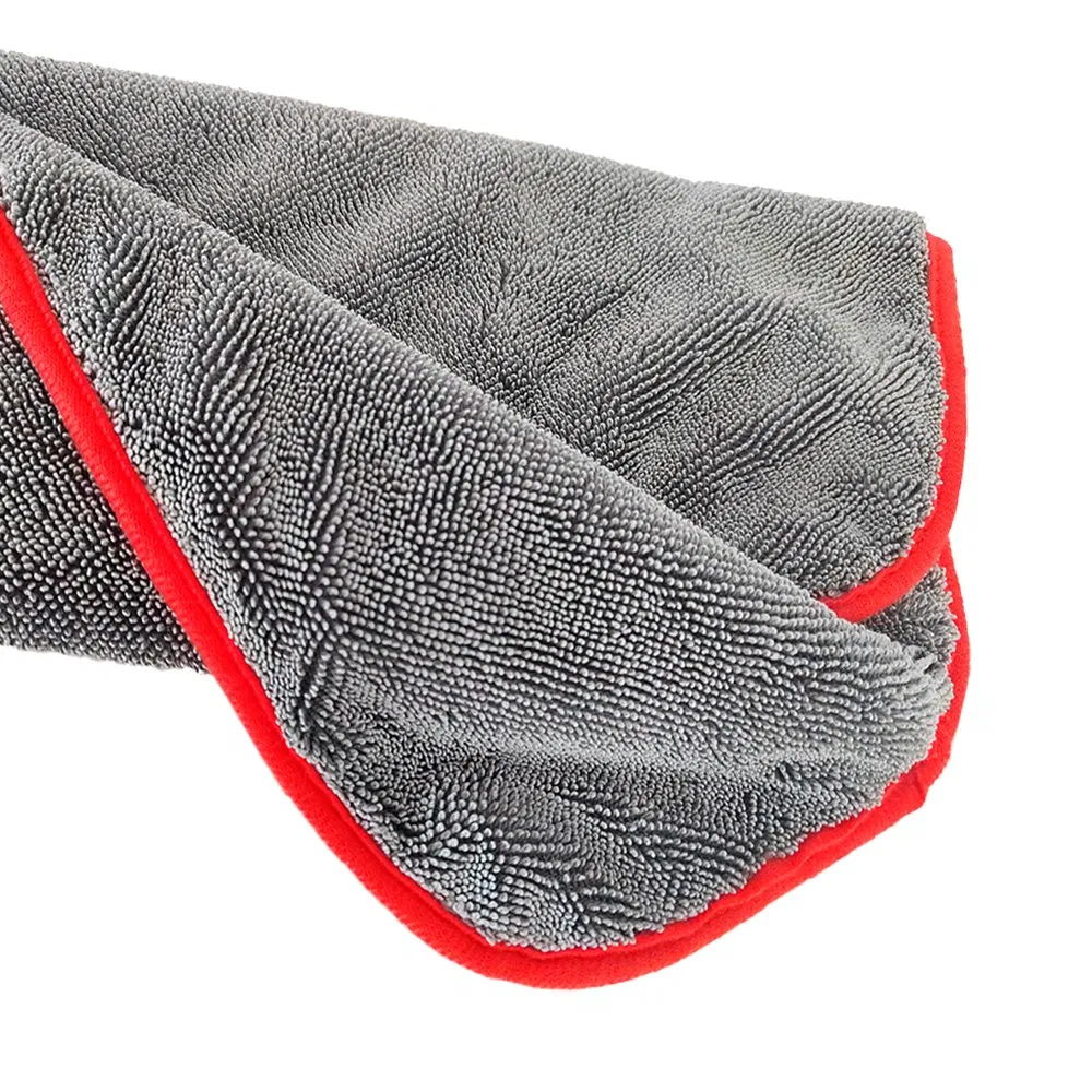 1200GSM 50X80cm Microfiber Cloth Twist Loop Car Wash Drying Towel