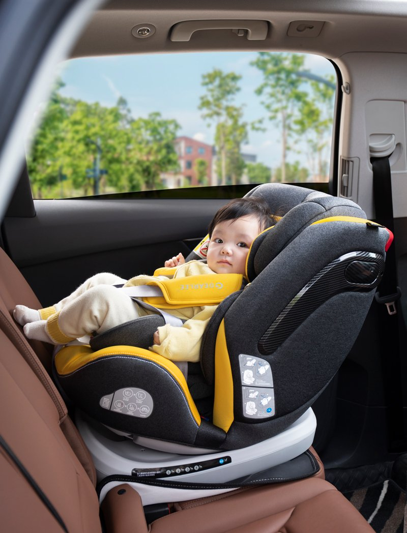 Baby Child Kid Car Safety Seat with Isofix and Drawstring System for Group 0+1+2+3 with ECE R44/04 Certification