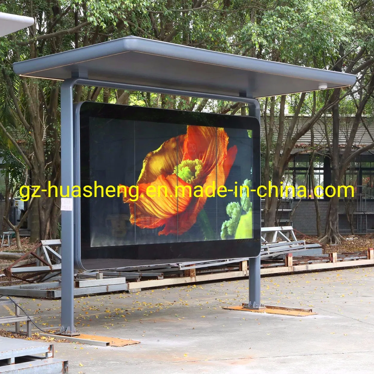 Advertising Bus Stop Shelter (HS-BS-S008) -Average Lead Time One Month