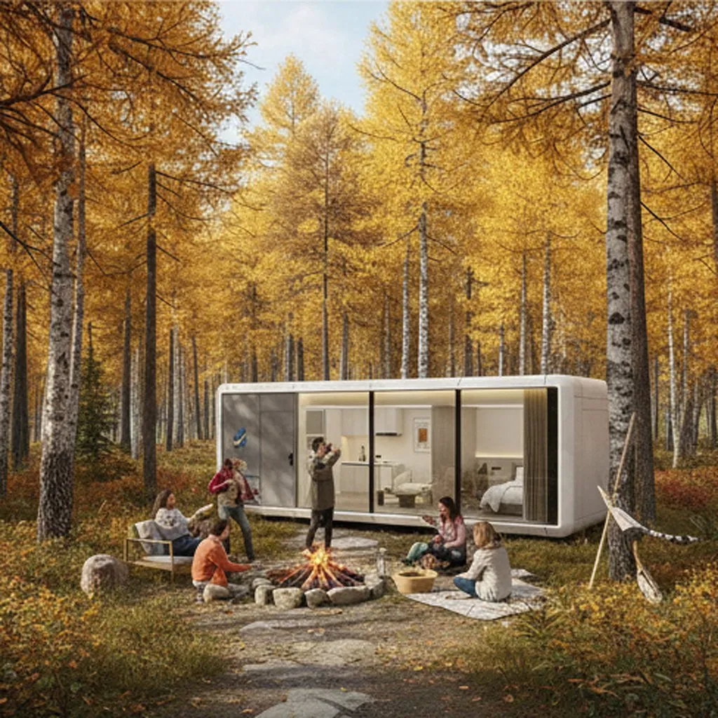 Big Bedroom Smart Modular Portable Capsule House