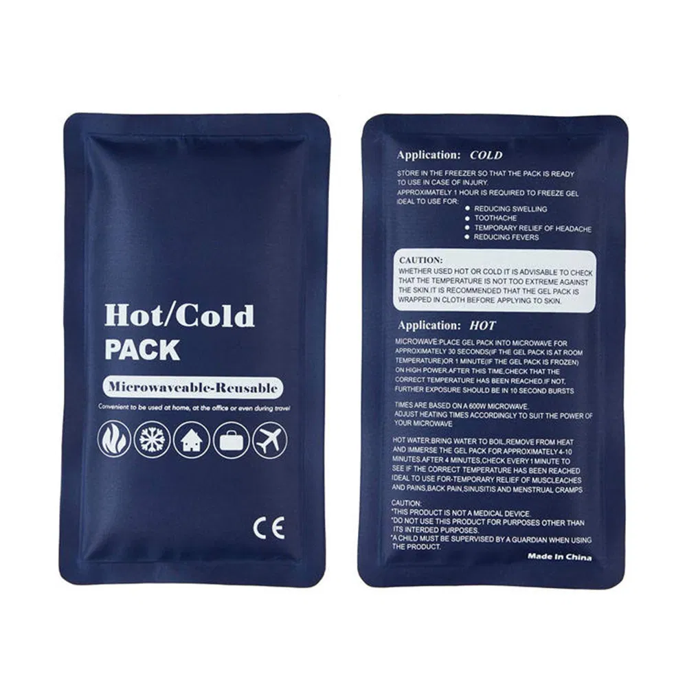 Customized Brand Hot and Cold Gel Ice Pack Rehabilitation Treatment Supplies