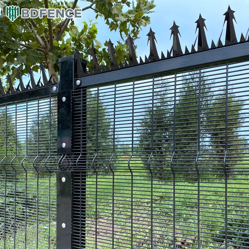 Heavy Duty 358 Anti-Climb Fence Galvanized for Industrial Zone Perimeter Protection