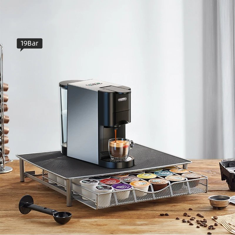 High Satisfaction Household Appliance Kitchen Tool Fully Automatic Convenient Black Espresso Coffee Maker Machine