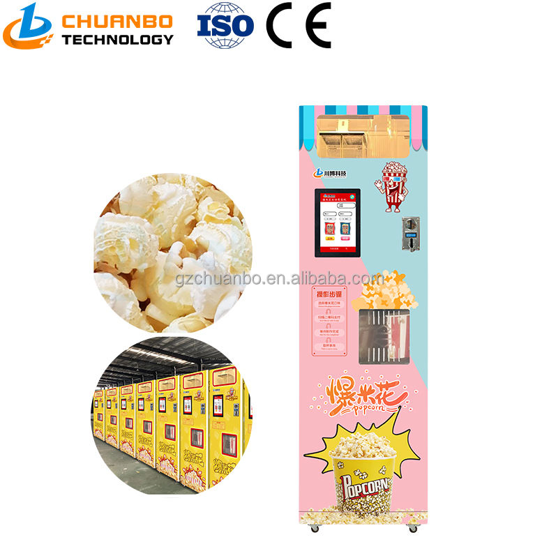 Factory Digital Corn Automatic Popcorn Vending Machine Price with High Quality Popcorn Machine