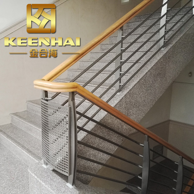 Outdoor Garden Stair Decorative Stainless Steel Railing spiral