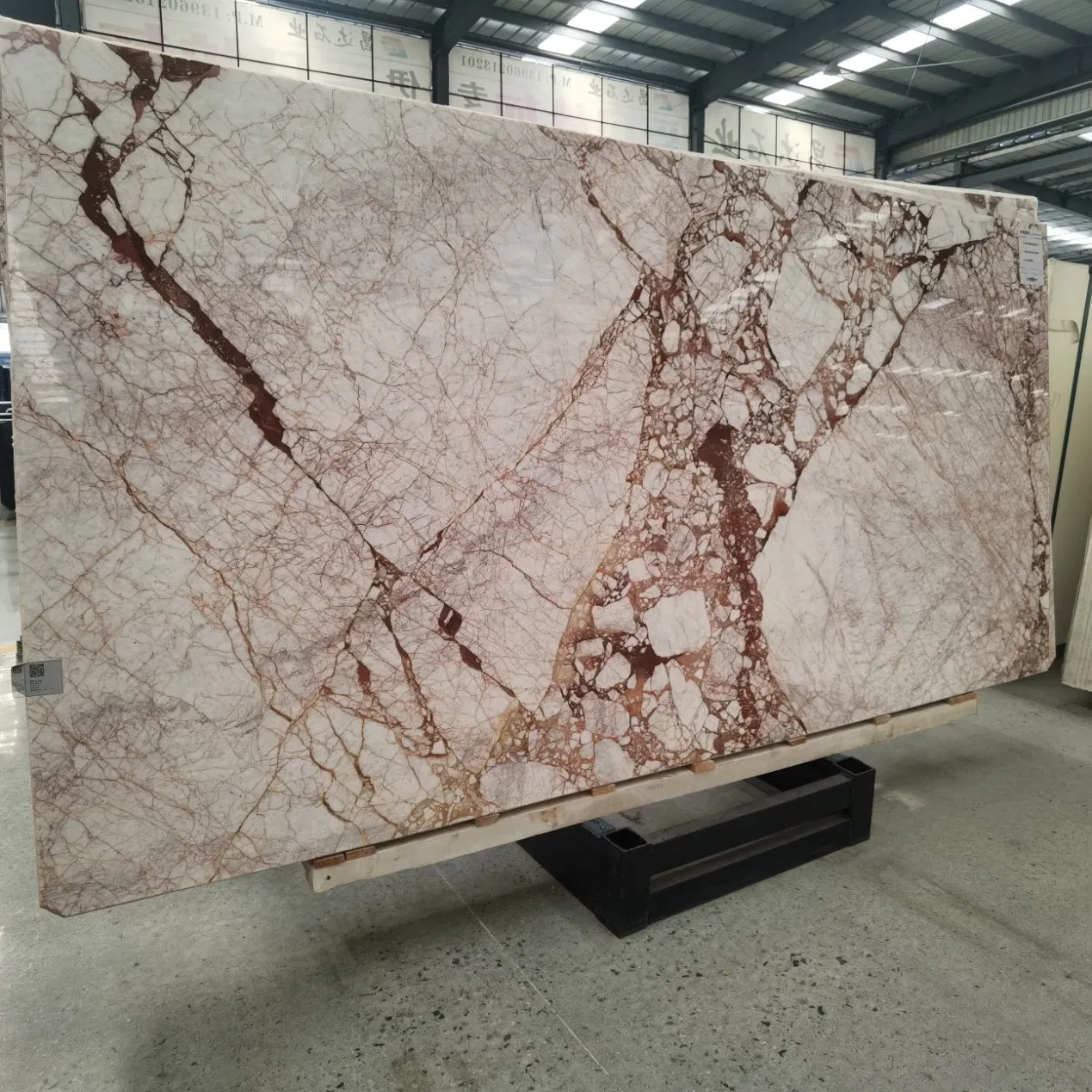 Natural Stone Marble Import Marble Calacatta Red for Wall Cladding Floor Tiles