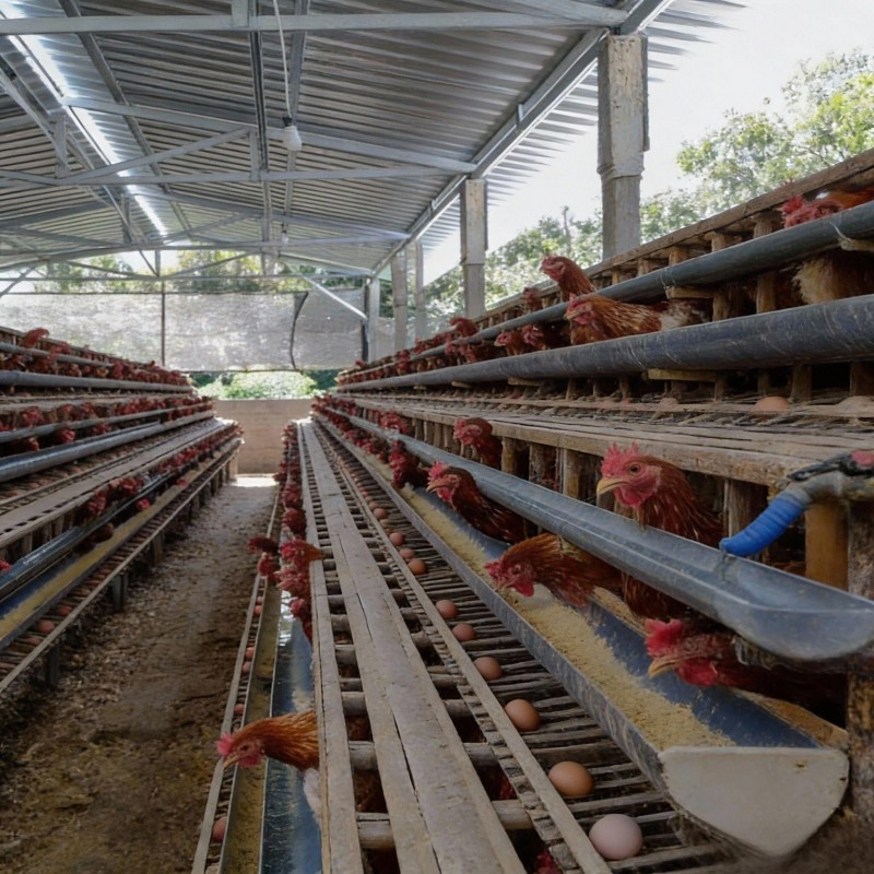 Xyss Wallboard Steel Building Chicken Coop/Farmhouse/Steel Structure Building/Farmhouse/Cattle Shed