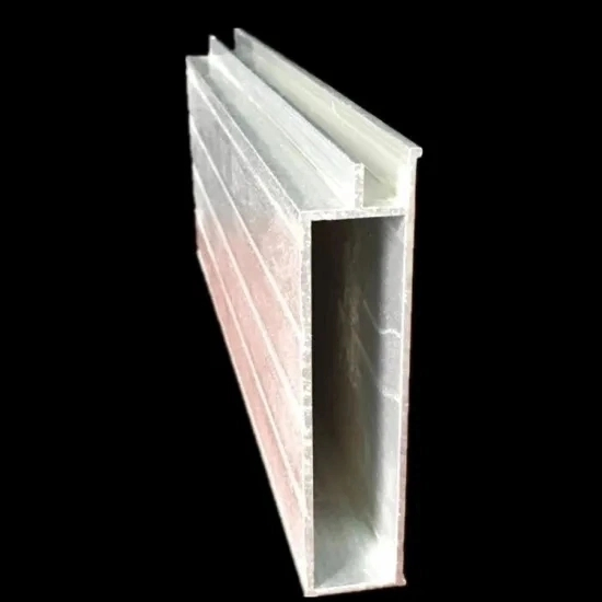 EL Procesamiento De Dibujo Personalizado De Perfil De Aluminio Extruido