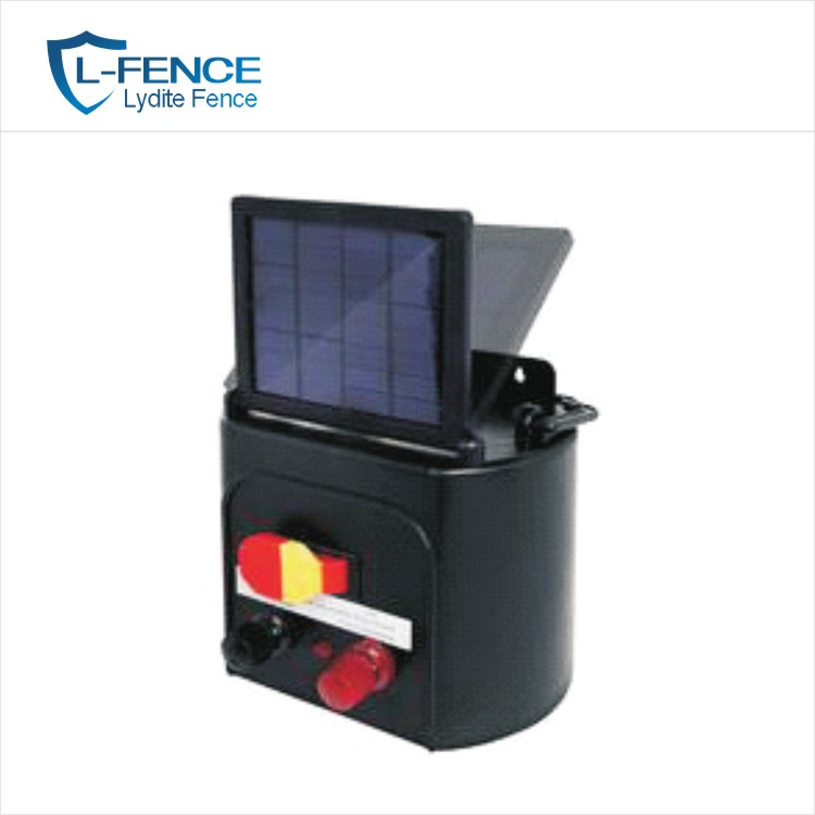 Lydite Solar Electric Fence Energizer with Solar Panels for Farm Fence
