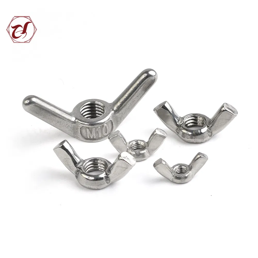 Гайка-бабочка нержавеющая сталь SS304/SS316