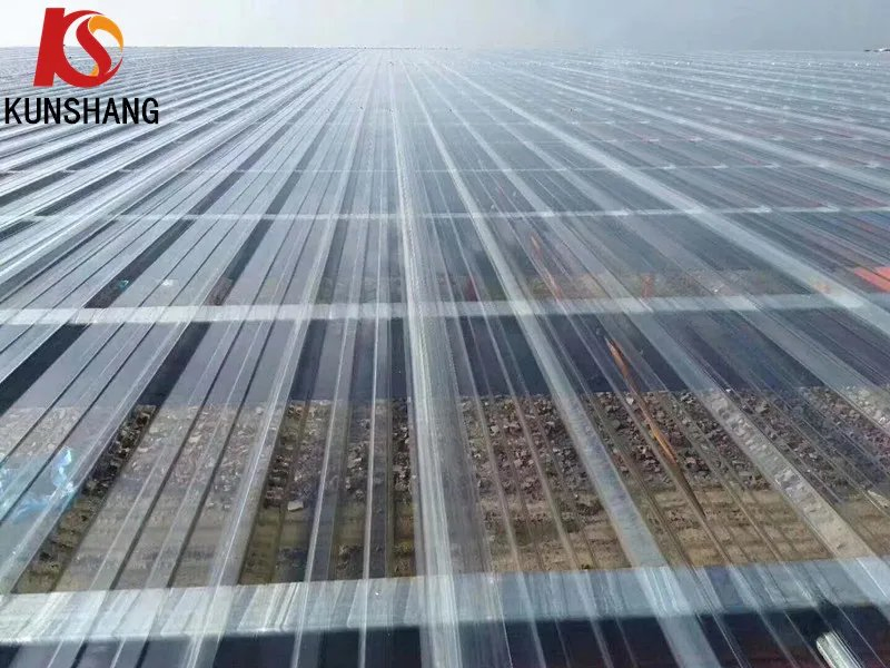 Plastic Roof Sheet Lamina De Policarbonato Corrugated Polycarbonate Sheet