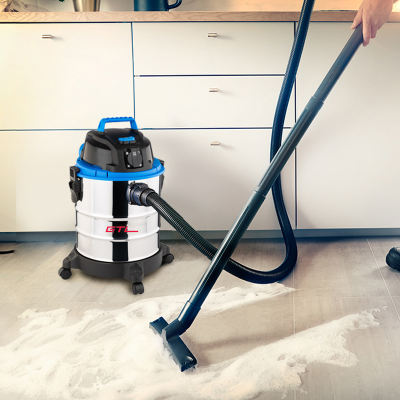 1000W Stainless Steel Tank Cleaning Machine Dry & Wet Vacuum Cleaner (VC020-15L)