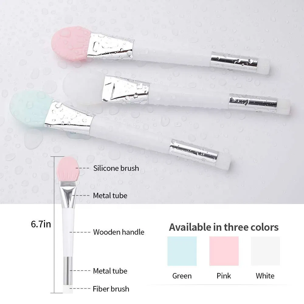 Lovely Cute Silicone Facial Mud Mask Applicator Brush Clean Tools Wholesale Price Face Mask Brush