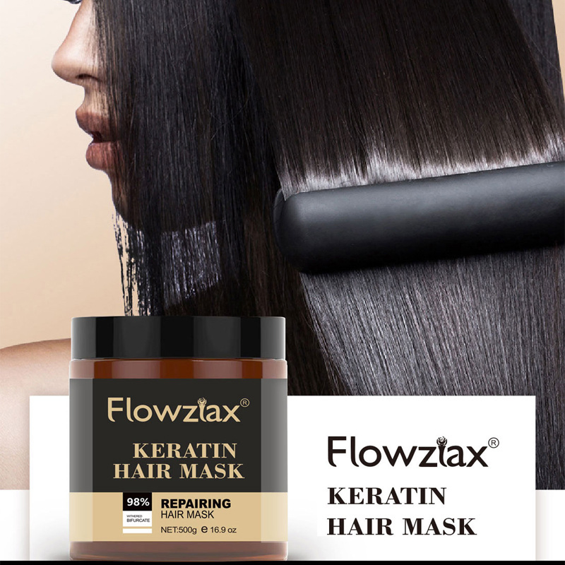 Beauty Cosmetics Hair Care Repair Dry Hair Mask Free Steam Dye Keratin Hair Mask
