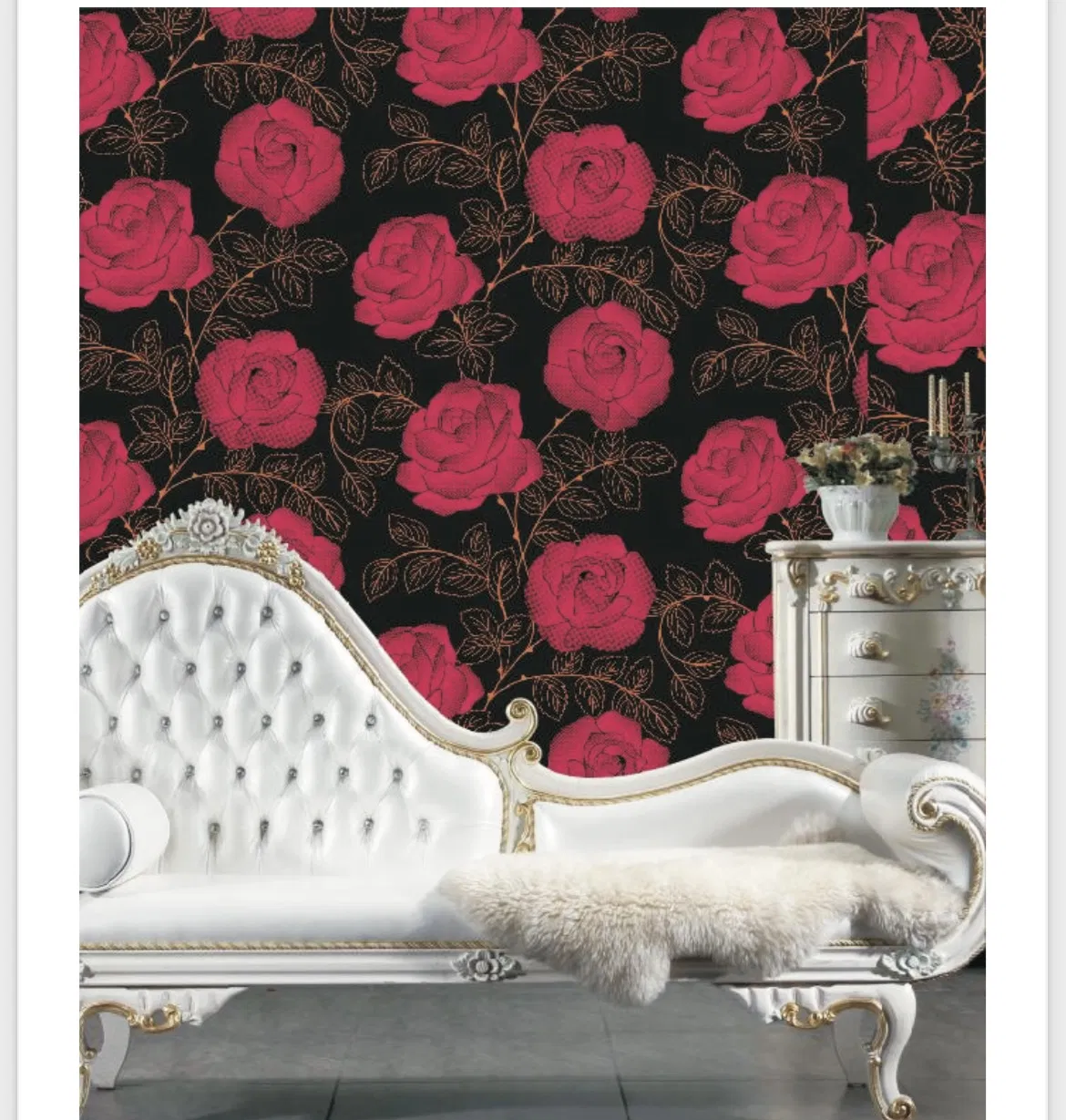 PVC Film Self-Adhesive Wallpaper Wall Sticker Building Material