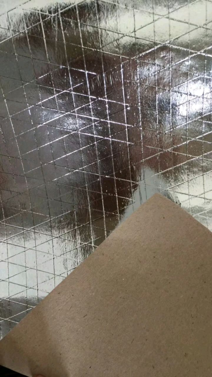 Aluminum Foil Scrim Straw Pulp Paper Kraft as Building Insulation