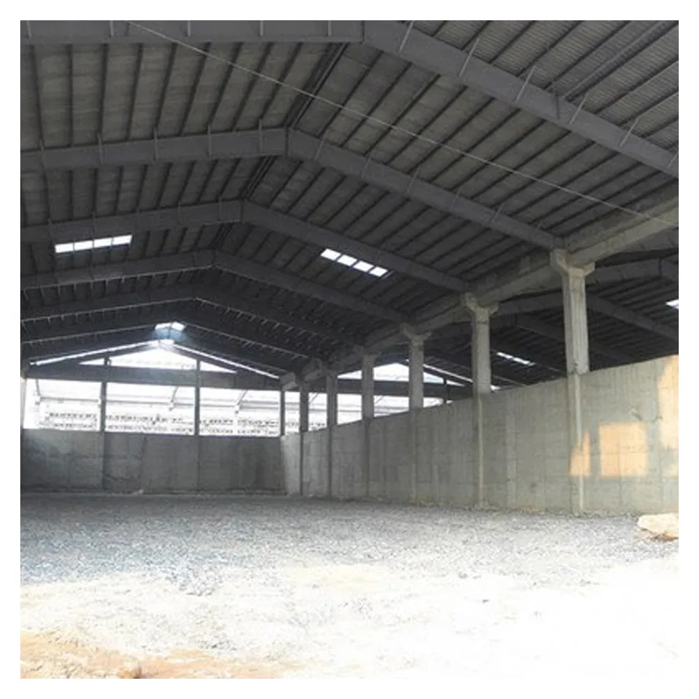 Sandwich Panel Cladding Prefabricated Metal Frame Storage Shed Steel Structure Building