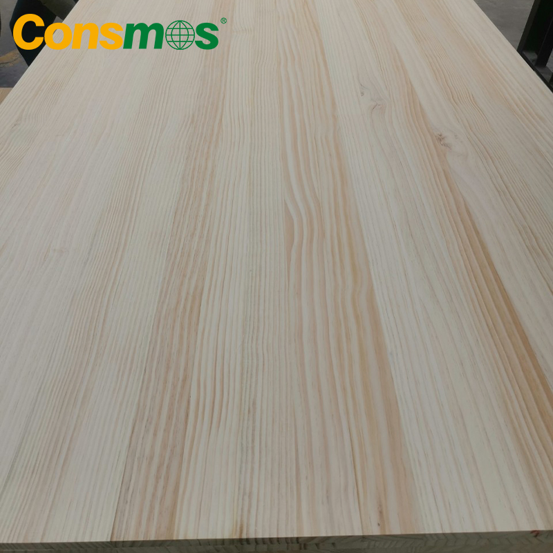 Radiata Pine Finger Joint Board Wood Timber Panel Custom Pine Wood Laminated Lumber Cutting Board for Furniture