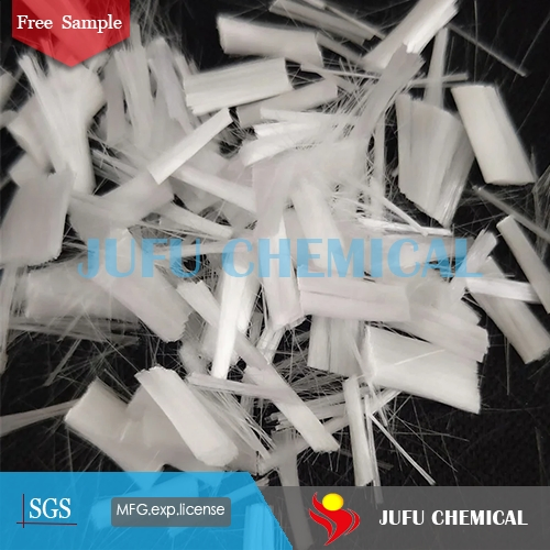 Monofilament PP Fiber for Concrete Reinforcement Virgin Polypropylene Fiber with High Strength