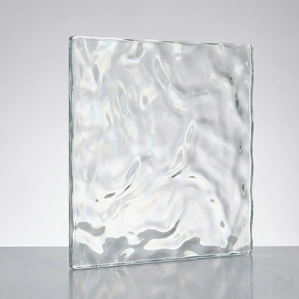 3mm 4mm 5mm Green Tinted Colored Flora Fluted Pattern Glass for Deco