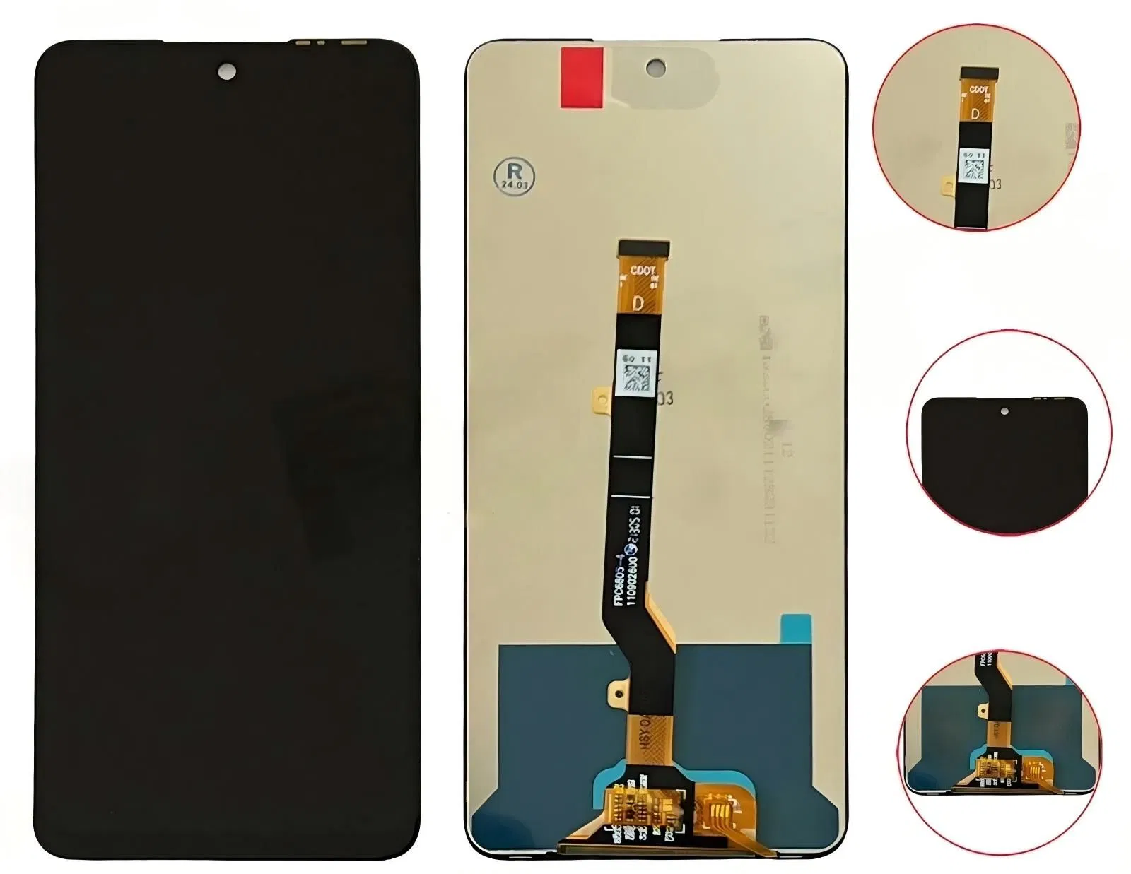 Mobile Phone LCD Screen Replacement for HOT 11S X6812 CH6 CH7 CAMON 18 Series KG8