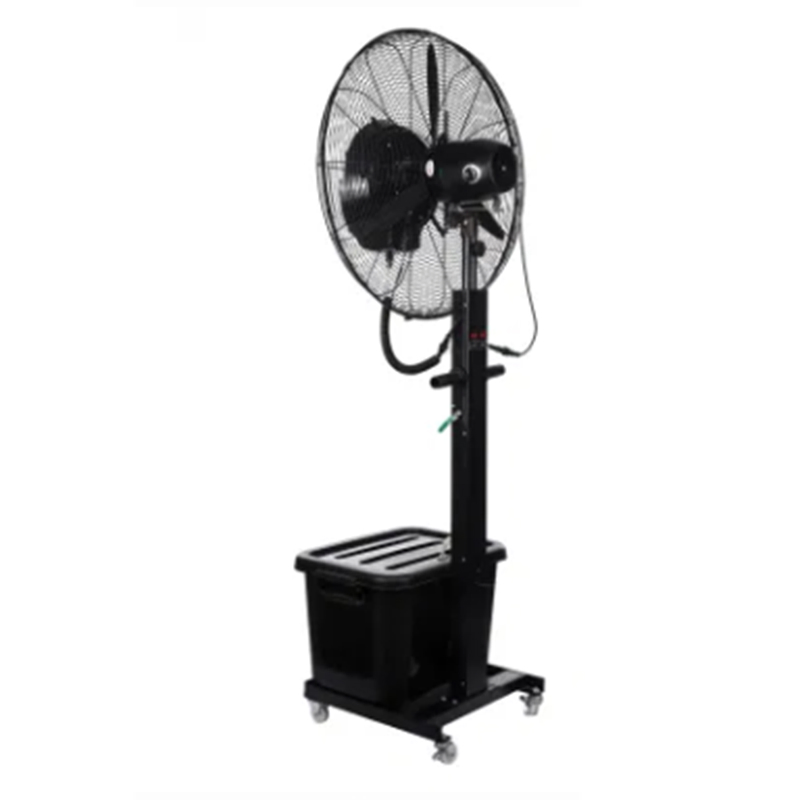 Industrial Heavy-Duty Metal Pedestal Stand Fan for Warehouse/Factory