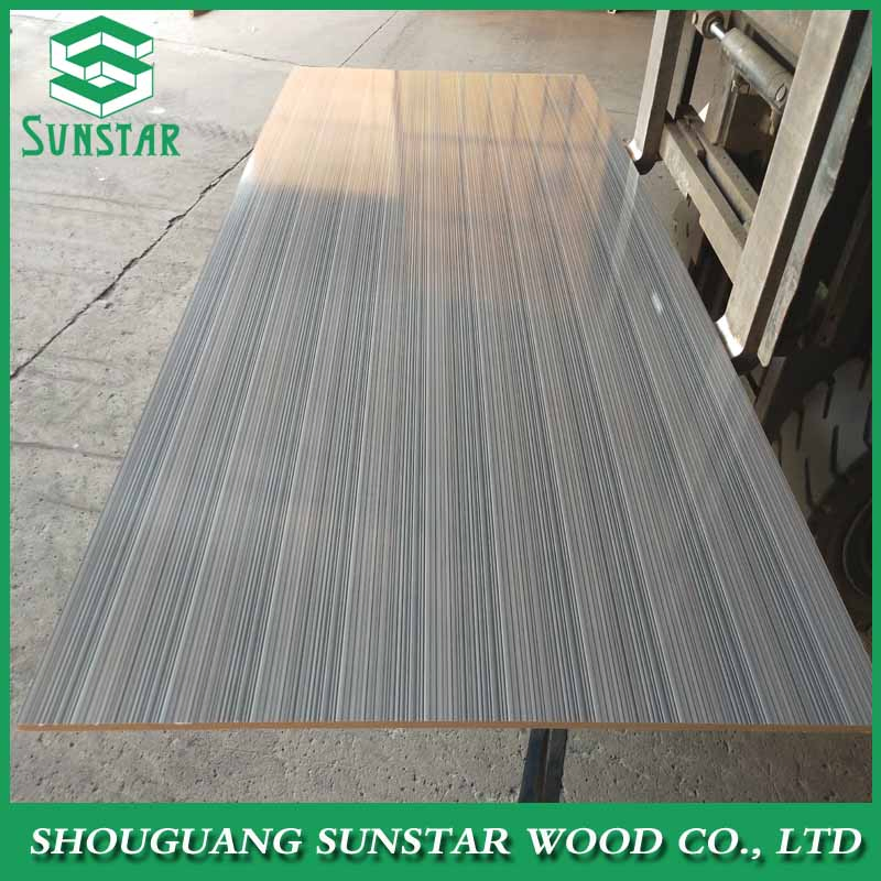 Faced/ Plain/Wood Veneer/ Color Timber Board MDF