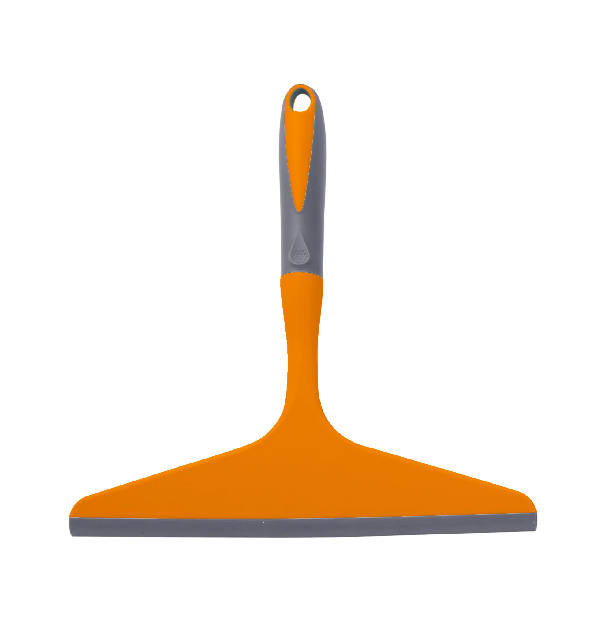 Comfortable Grip Handle Handheld Window Squeegee with Hanging Hook