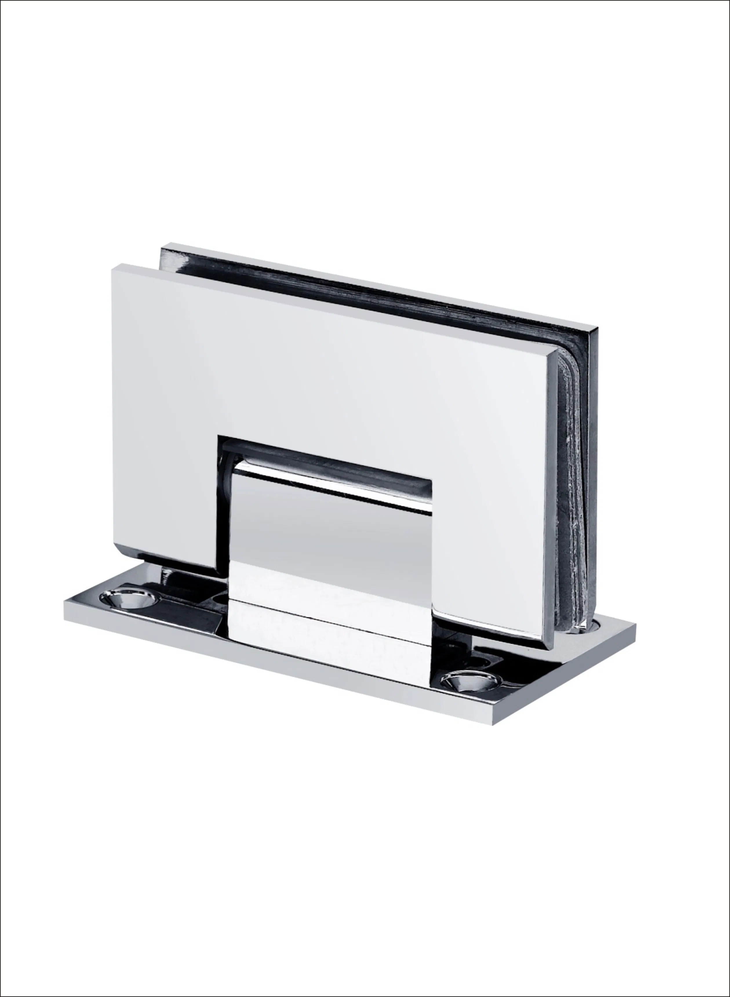 Glass to Wall Shower Hinge H Plate Shower Hinge Solid Brass Bathroom Glass Door Hinge