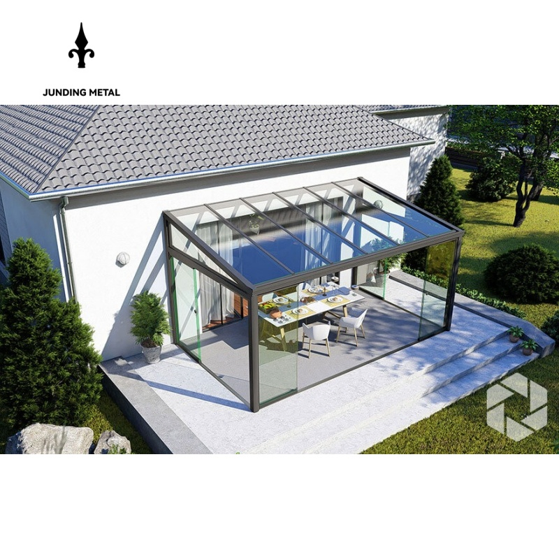 Factory Price European Style New Products Launched Detachable Glass Sunroom for Indoor Living Area Decoration Morden Design