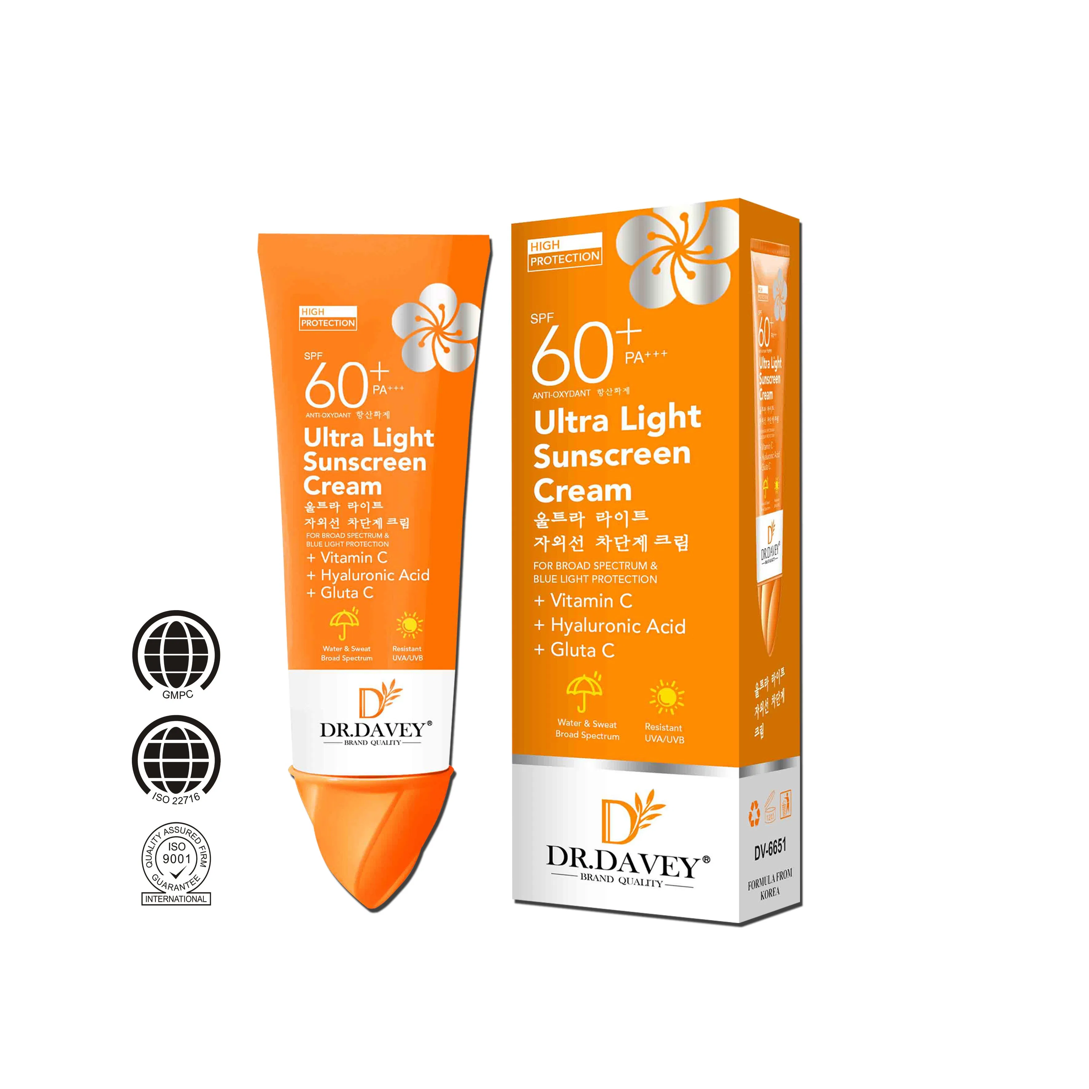 Dr. Davey Fast Whitening Sun Protection Cream SPF 90 Sunscreen