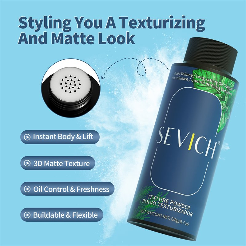 Sevich Volume Powder Dust Custom Logo 20g Weightless Fresh Hair Texture Powder
