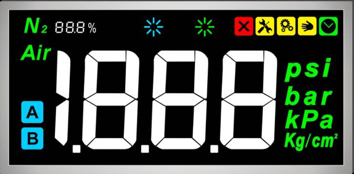 OLED дисплей 0.96 дюйма 128x64, синий с желтым